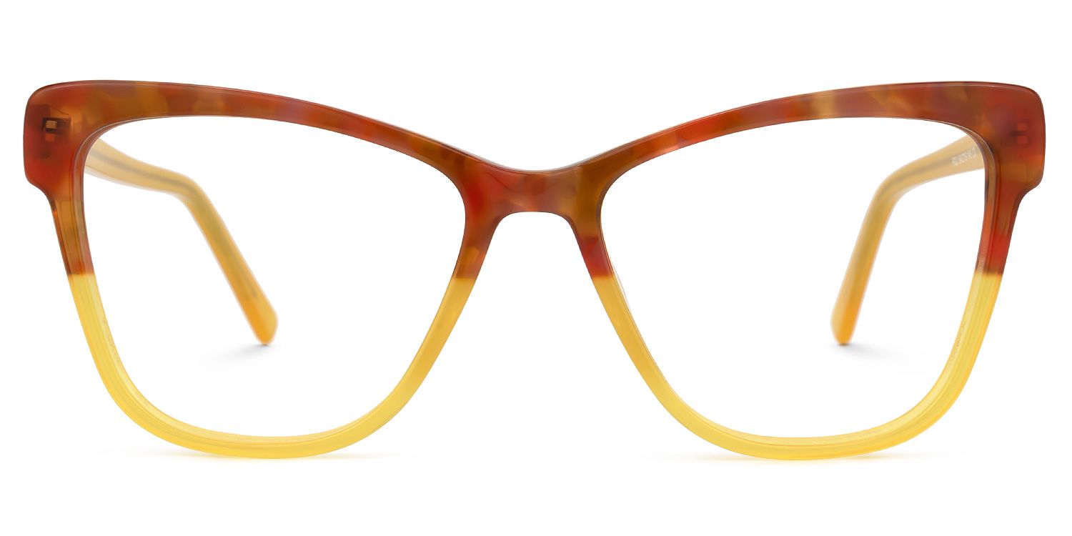 Sharlette Cateye Two-Tone Glasses | ZEELOOL Canada0
