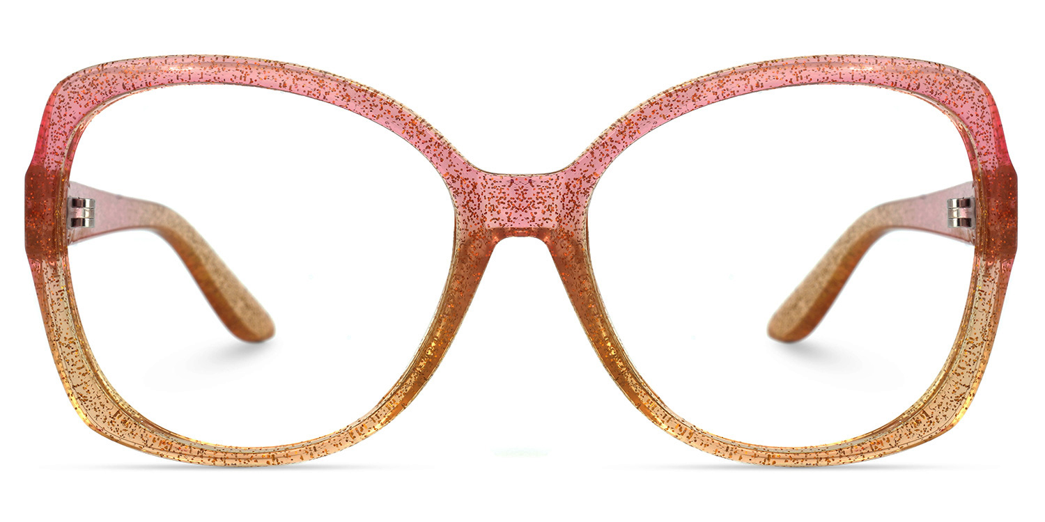 Robyn Butterfly Two-Tone Glasses0