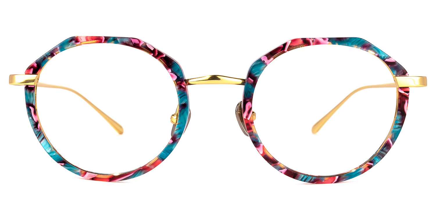 Erin Geometric Floral Glasses | ZEELOOL Canada0