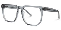 Matherne Square Gray Glasses1