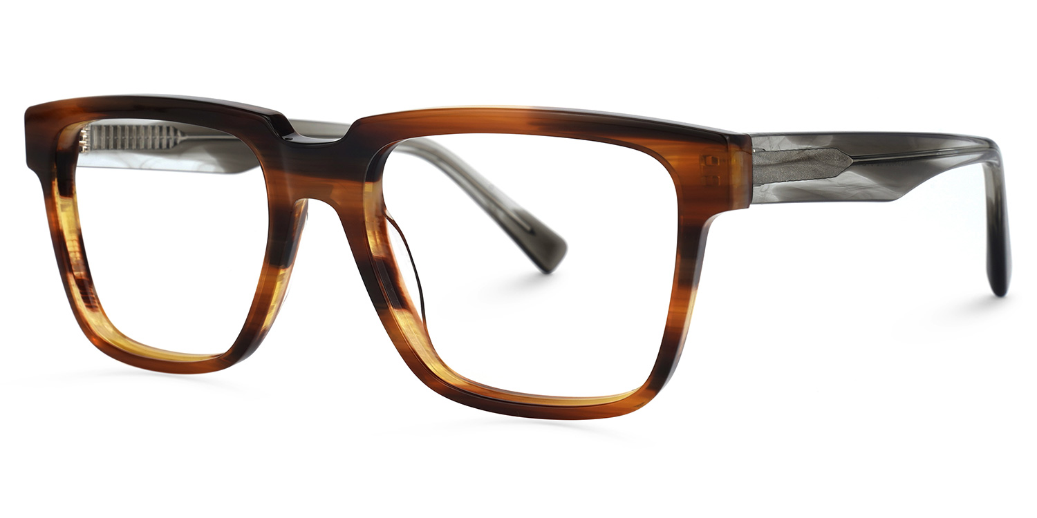 Tavares Square Brown Glasses1