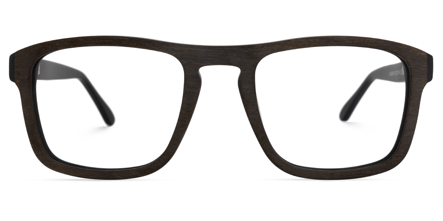 Barbee Square Brown Glasses | ZEELOOL Canada0