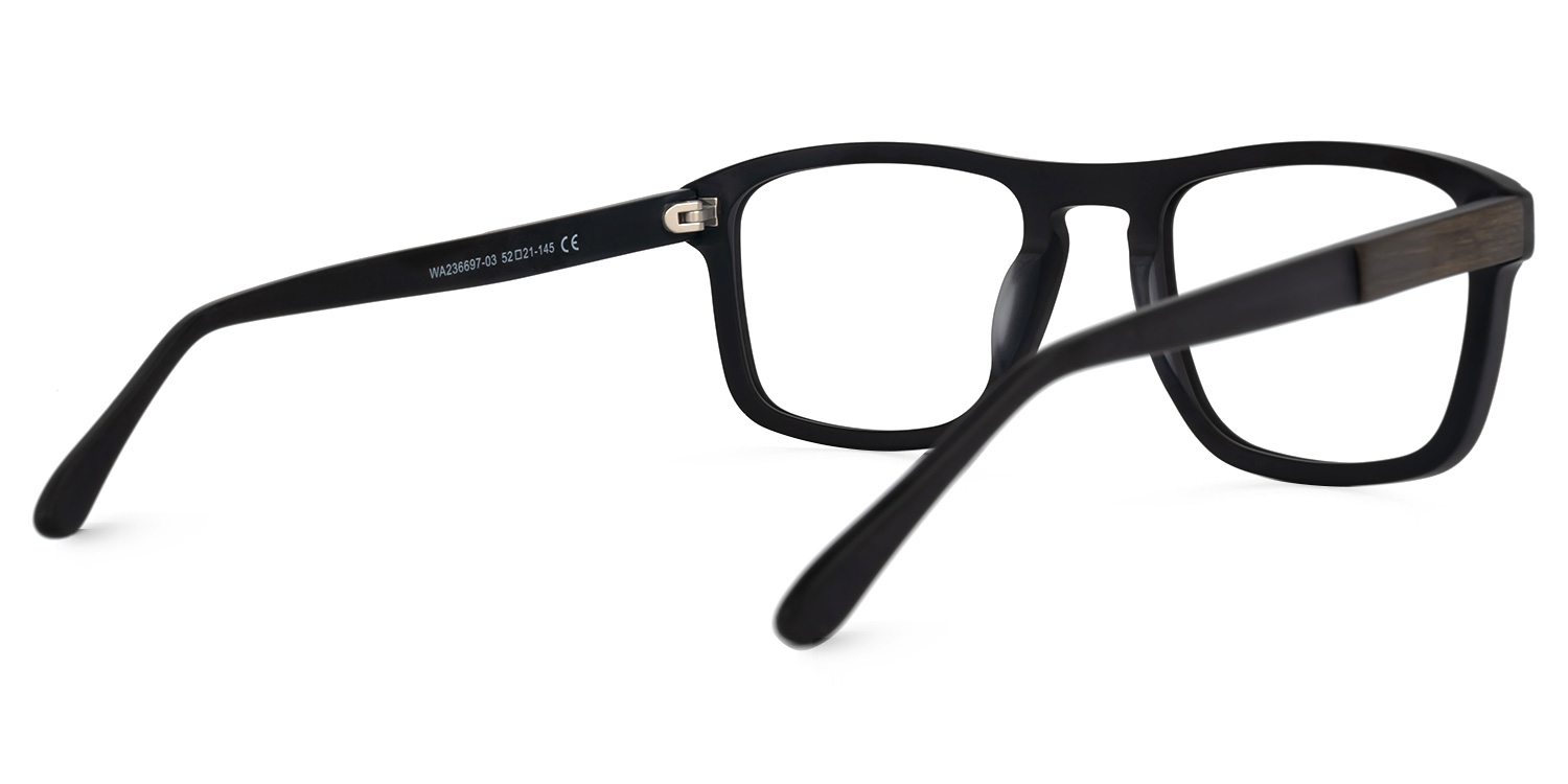 Barbee Square Brown Glasses | ZEELOOL Canada3