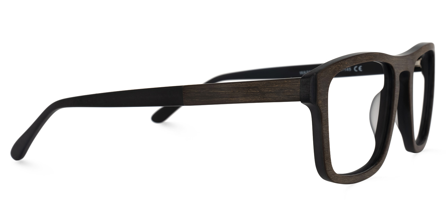 Barbee Square Brown Glasses | ZEELOOL Canada2