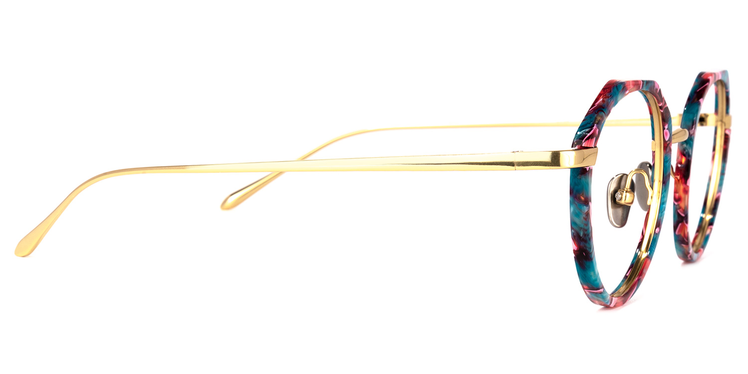 Erin Geometric Floral Glasses | ZEELOOL Canada2