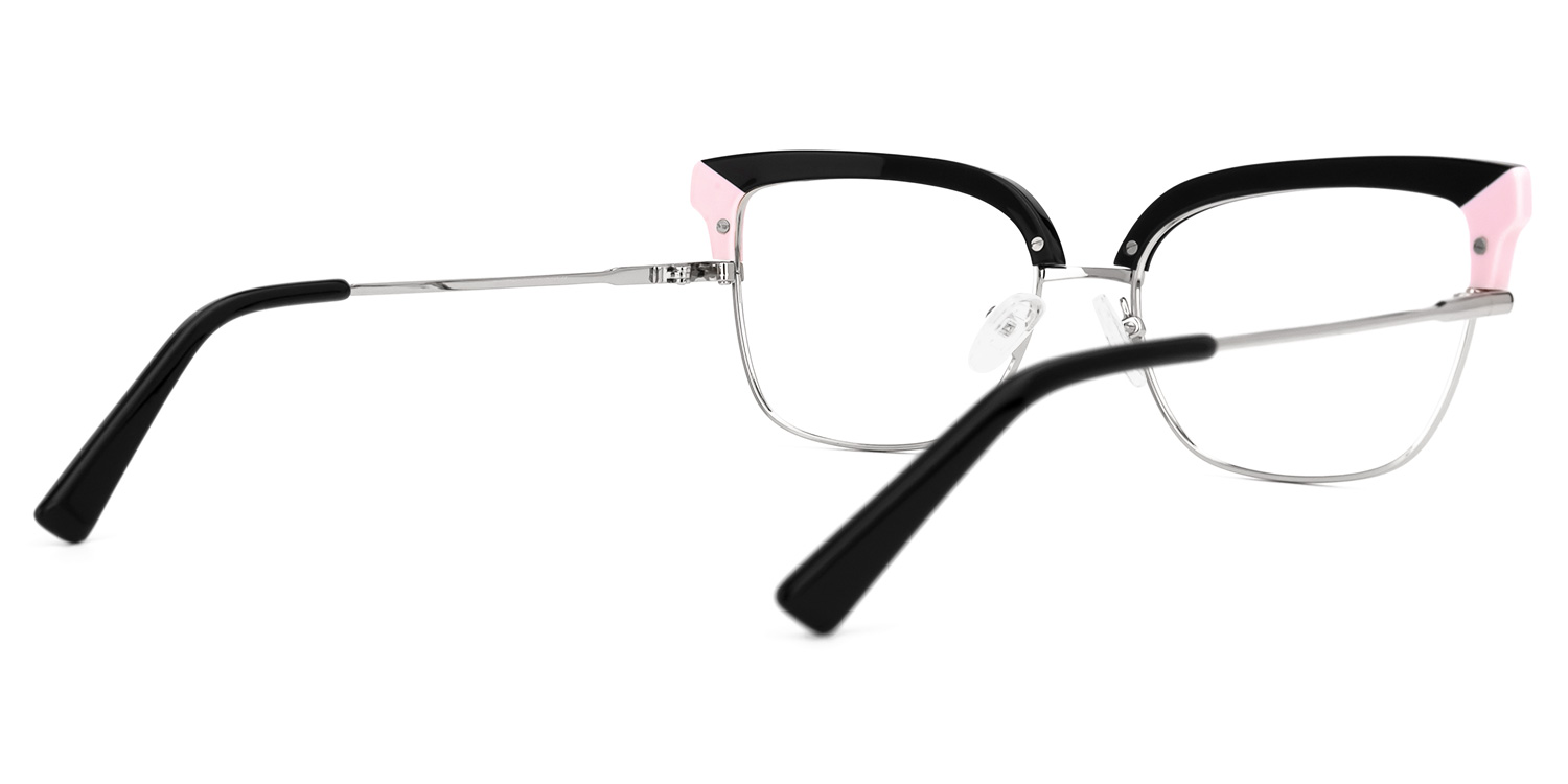 Marcsa Browline Black Glasses | ZEELOOL Canada3