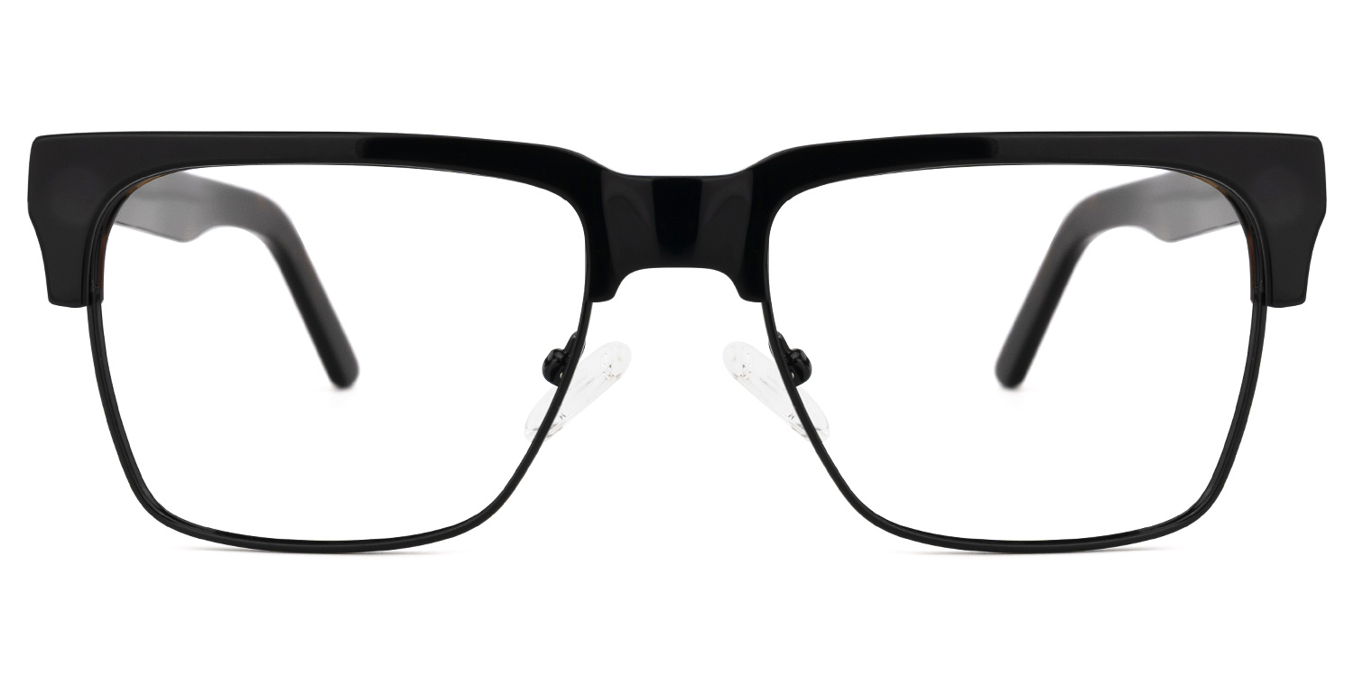 Mienzer Browline Black Glasses0