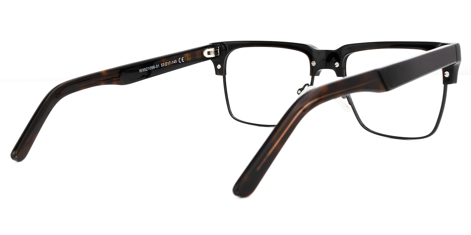 Mienzer Browline Black Glasses | ZEELOOL Canada3