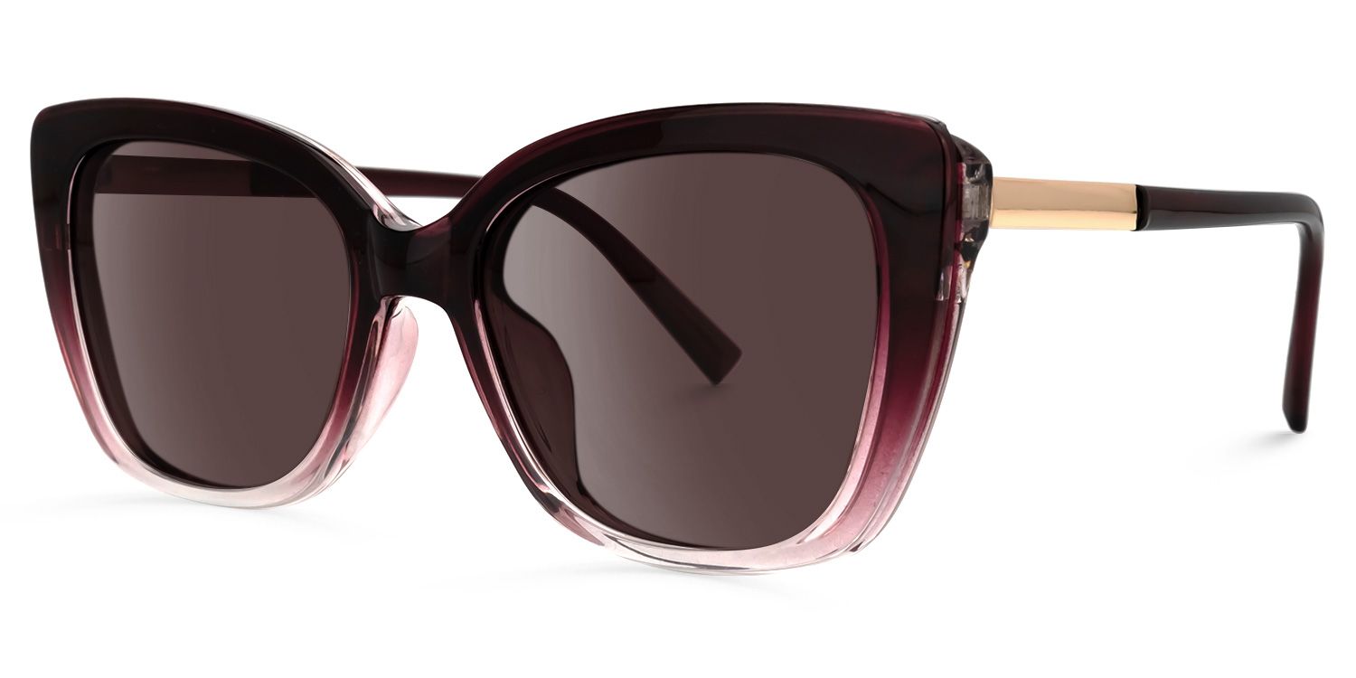 Deonna Clip-on Purple Glasses | ZEELOOL Canada1