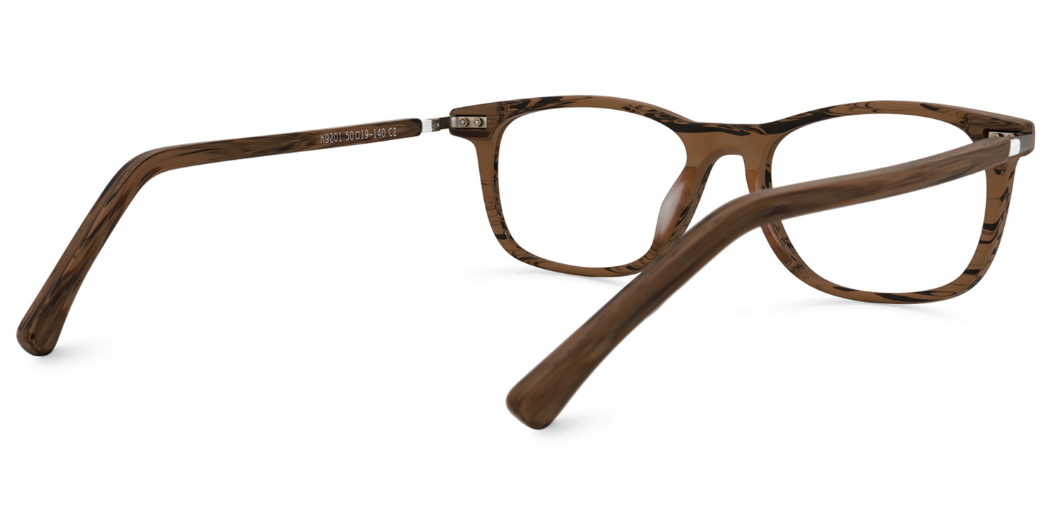 Areizaga Rectangle Brown Glasses3