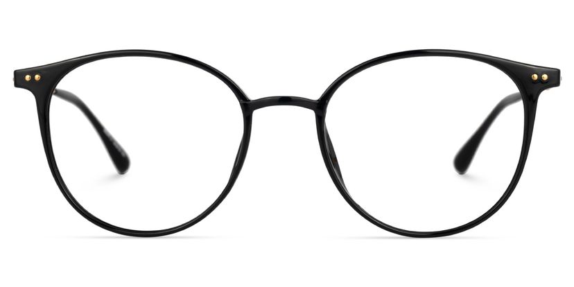 Judsy Round Black Glasses
