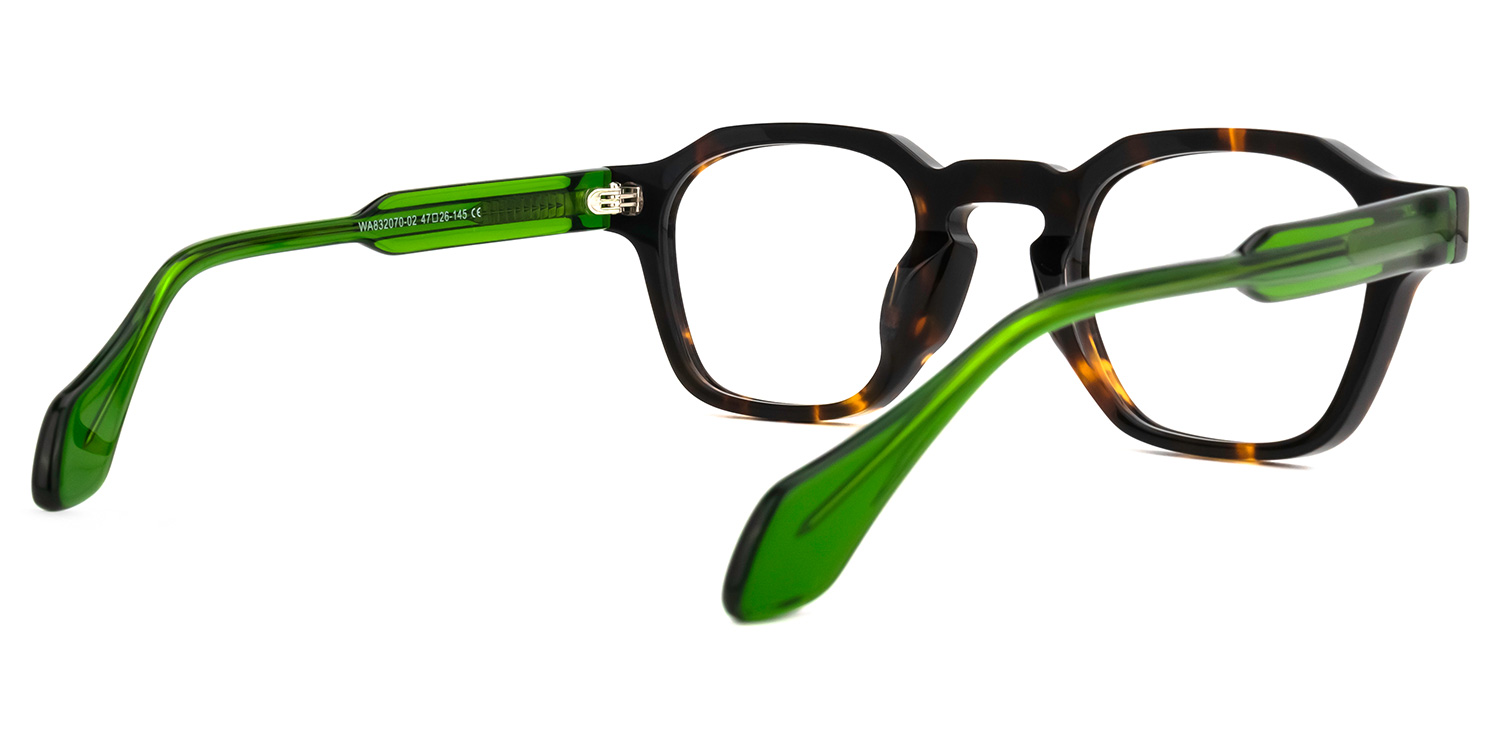 Faedo Square Tortoise Glasses | ZEELOOL Canada3