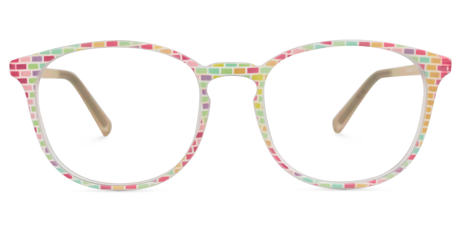 Dorislyn Round Multicolor Glasses | ZEELOOL Canada0