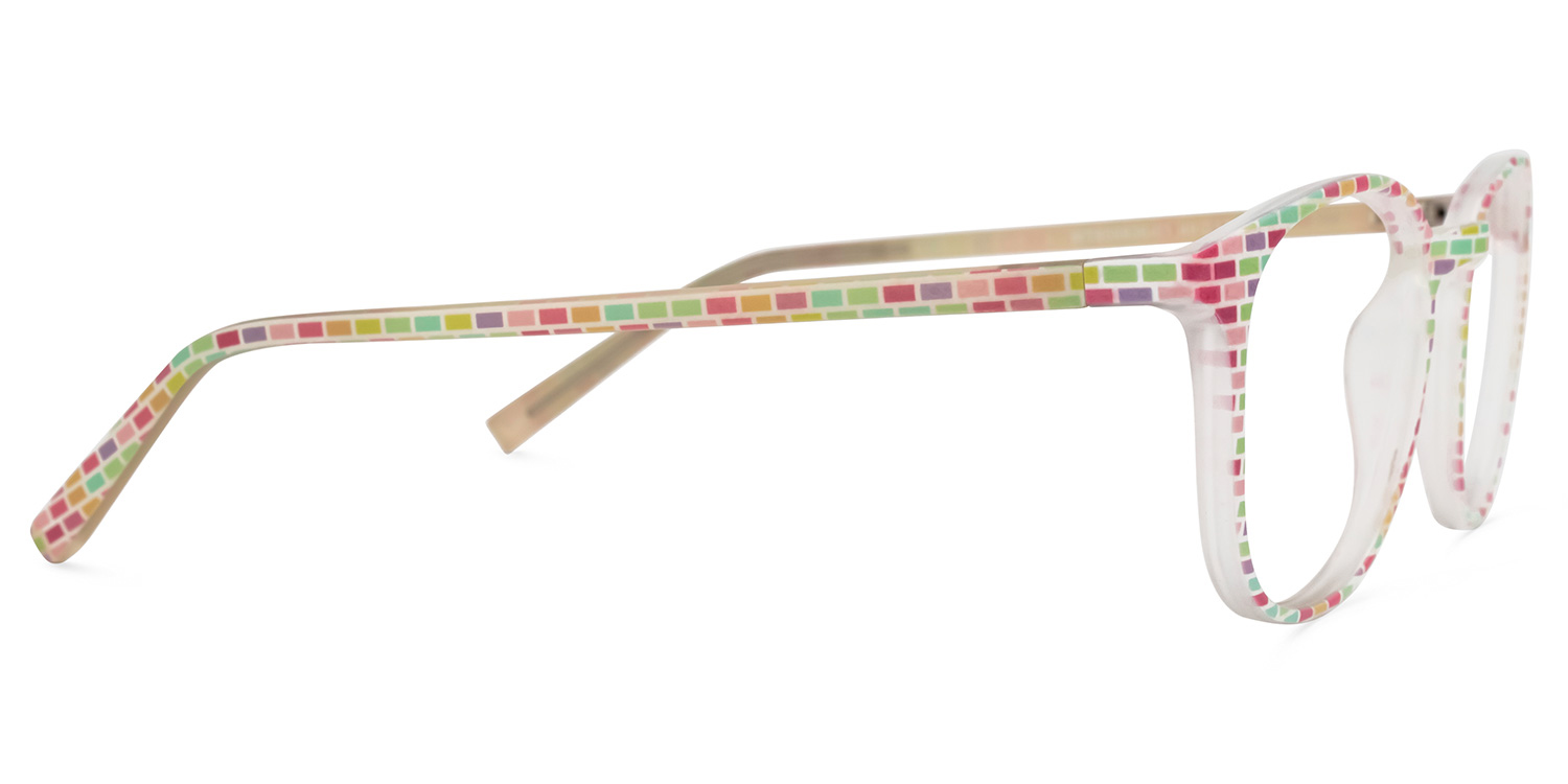 Dorislyn Round Multicolor Glasses2