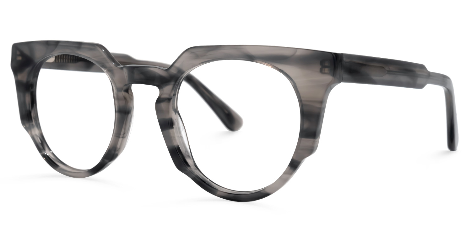 Jenkins Geometric Gray Glasses | ZEELOOL Canada1