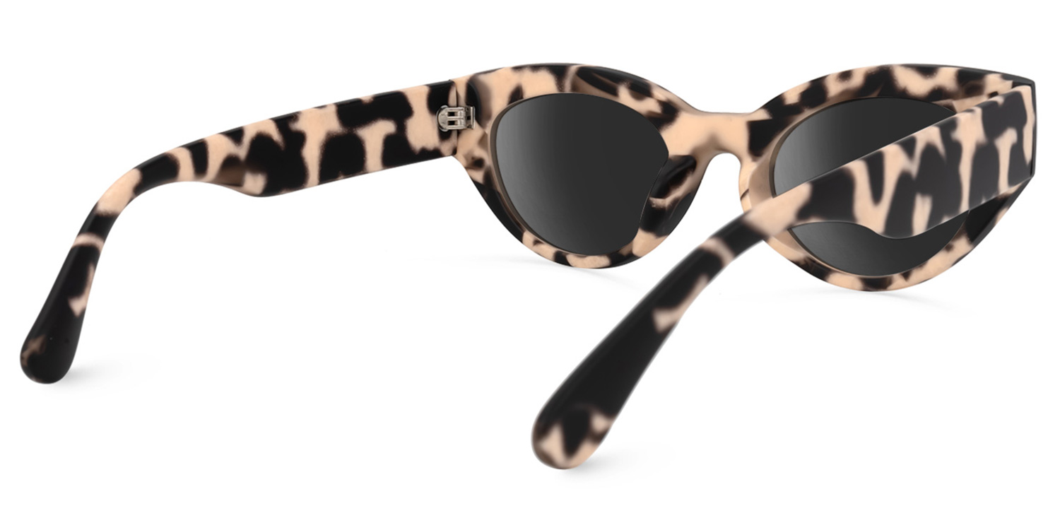 Rocky Oval Leopard Sunglasses | ZEELOOL Canada3