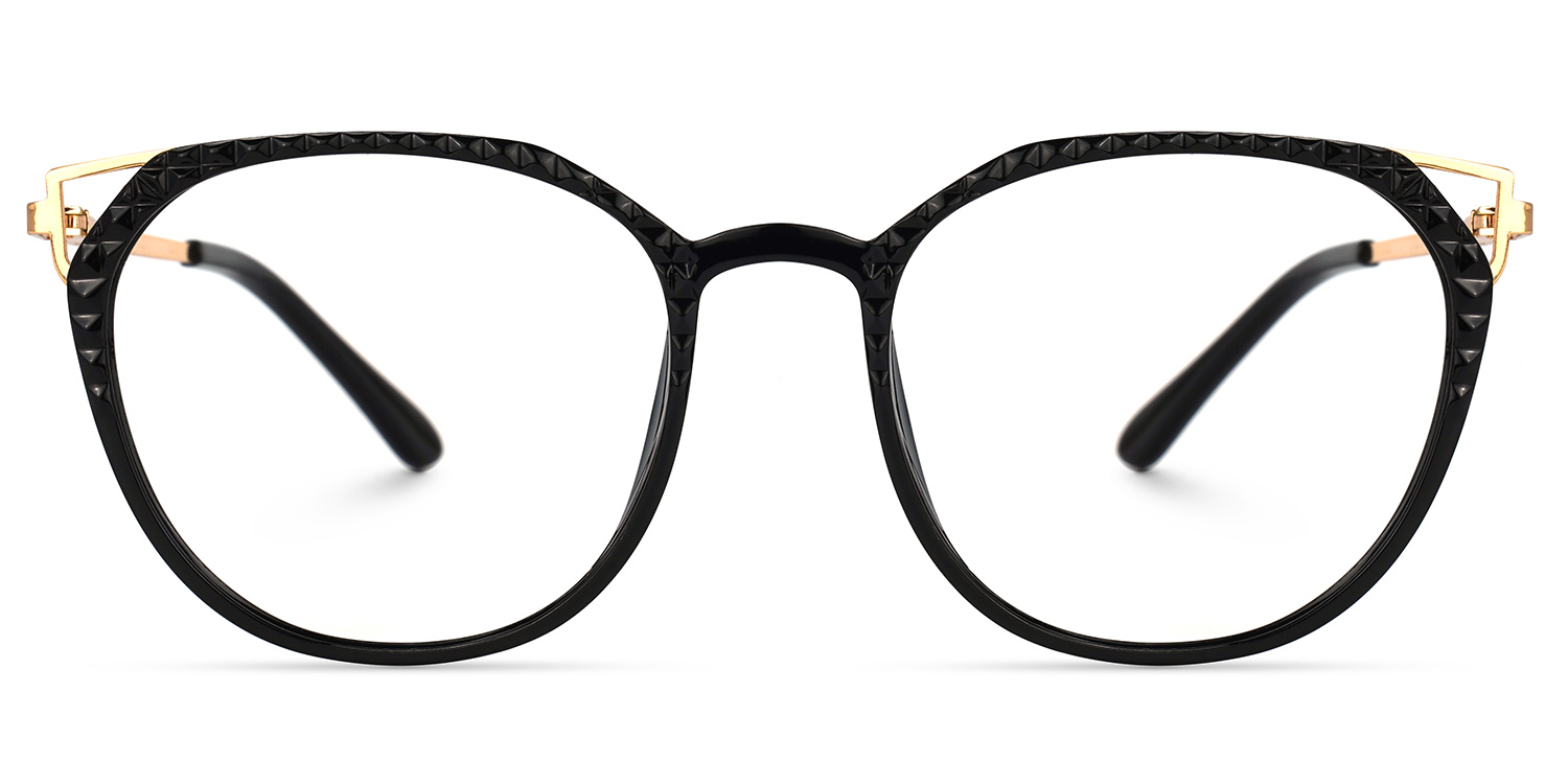 Tameya Cateye Black Glasses | ZEELOOL Canada0