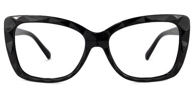 Wendell Cateye Black Glasses