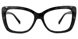 Wendell Cateye Black Glasses0