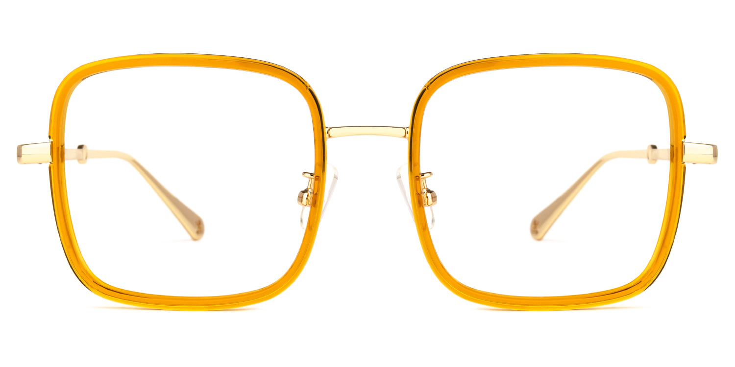 Ozzy Square Yellow Glasses | ZEELOOL Canada0