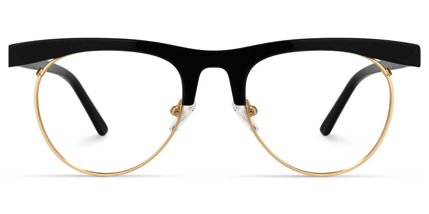 Kenyetta Browline Black Glasses | ZEELOOL Canada0