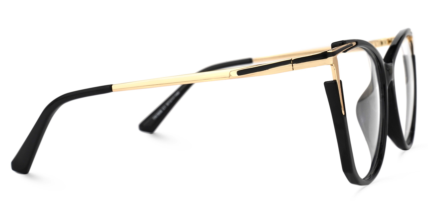 Yomary Black Cateye Frame Glasses | ZEELOOL Canada4