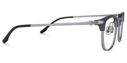 Moreno Browline Gray Glasses2