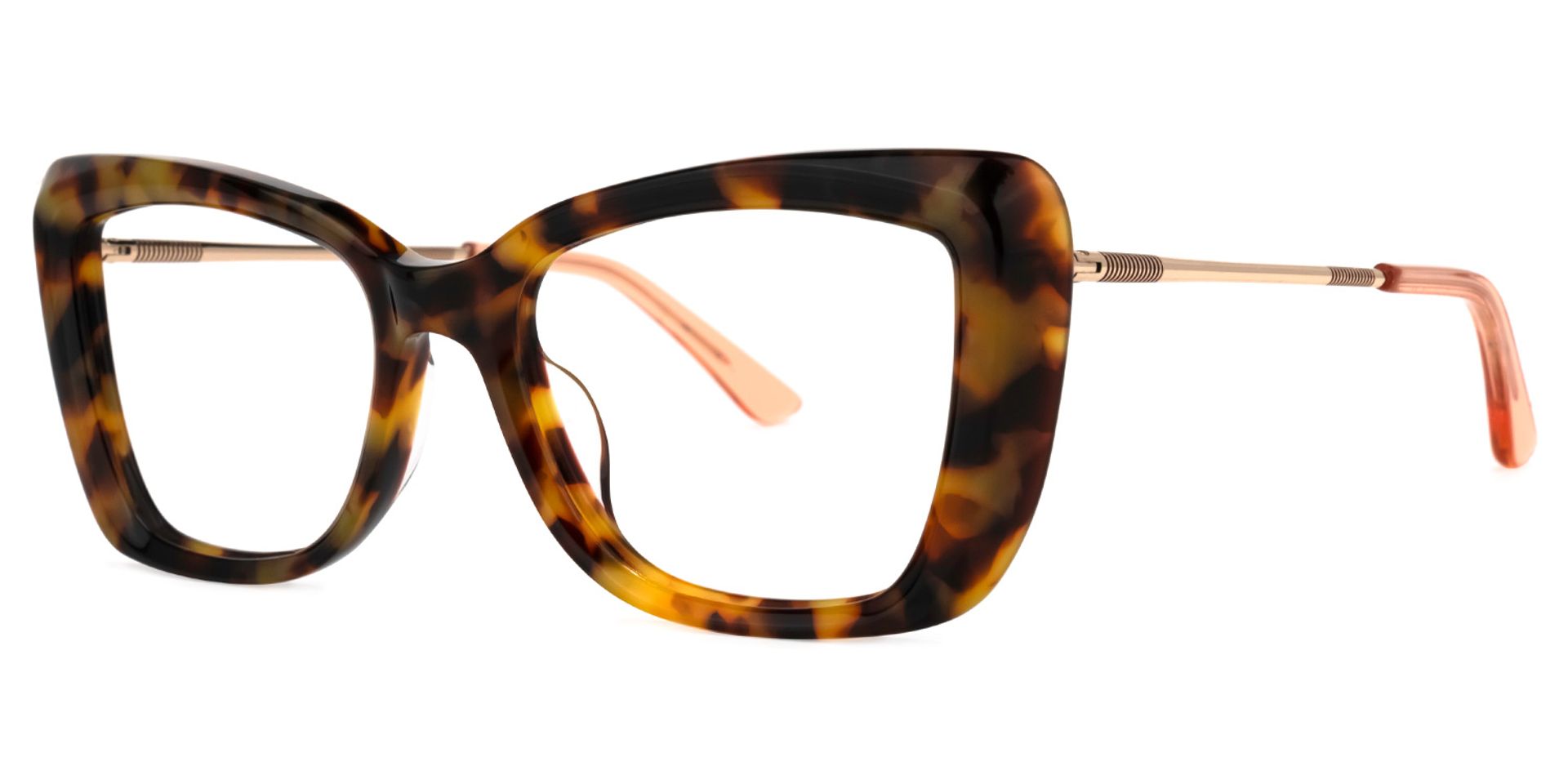 Clarinda Square Tortoise Glasses | ZEELOOL Canada1