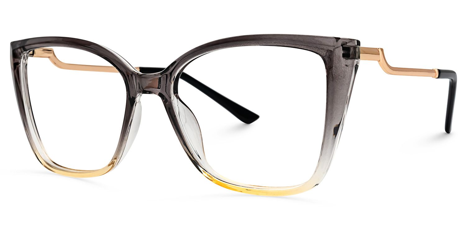 Shawnie Square Gray Glasses | ZEELOOL Canada1