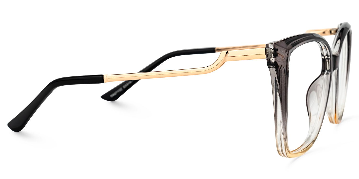 Shawnie Square Gray Glasses | ZEELOOL Canada2