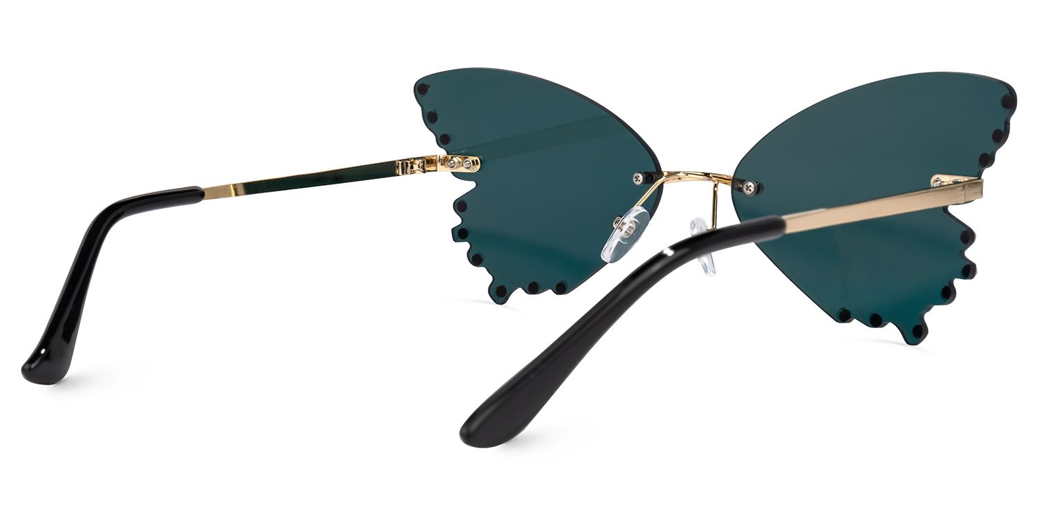 Rosie Butterfly Red Sunglasses | ZEELOOL Canada3