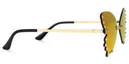Rosie Butterfly Red Sunglasses2
