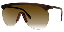 Olguimar Geometric Brown Sunglasses1