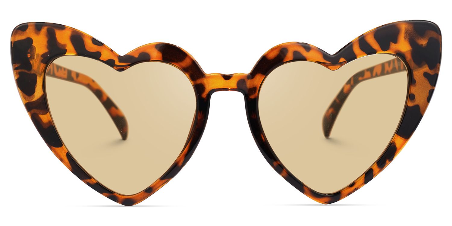 Monkina Heart Tortoise Sunglasses | ZEELOOL Canada0
