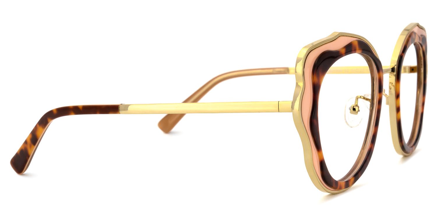 Christie Geometric Tortoise Glasses | ZEELOOL Canada2