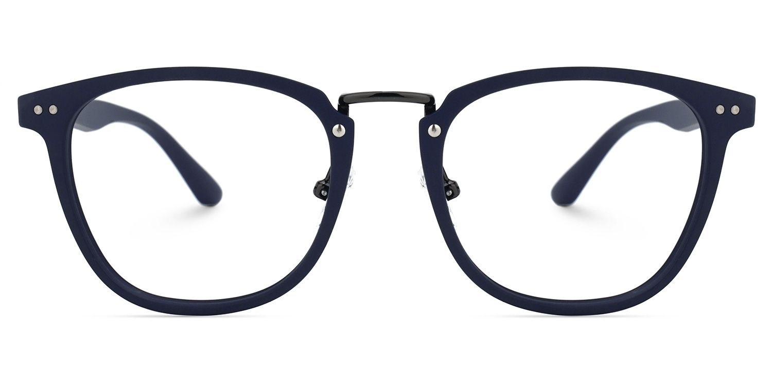 Dixon Round Blue Glasses | ZEELOOL Canada0