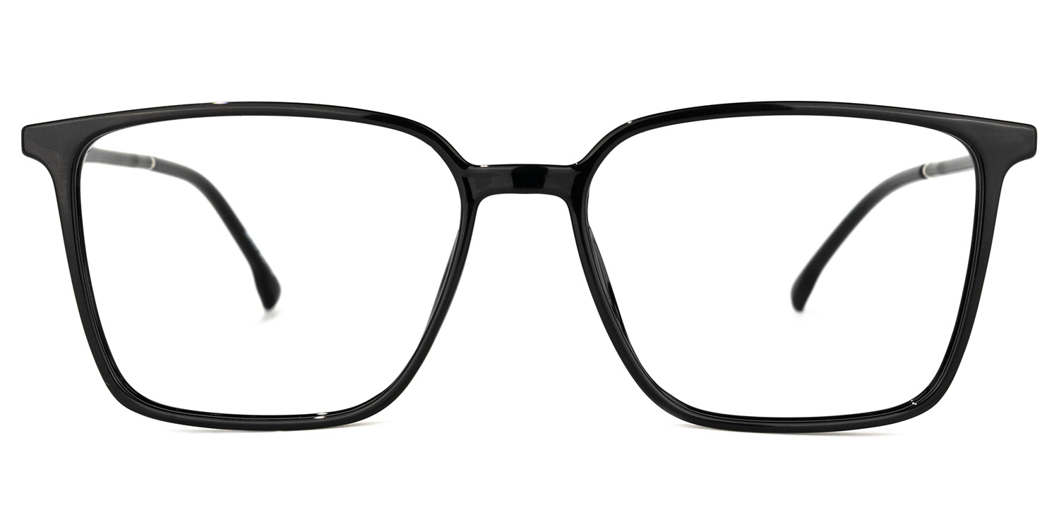 Raytina Square Black Glasses | ZEELOOL Canada0