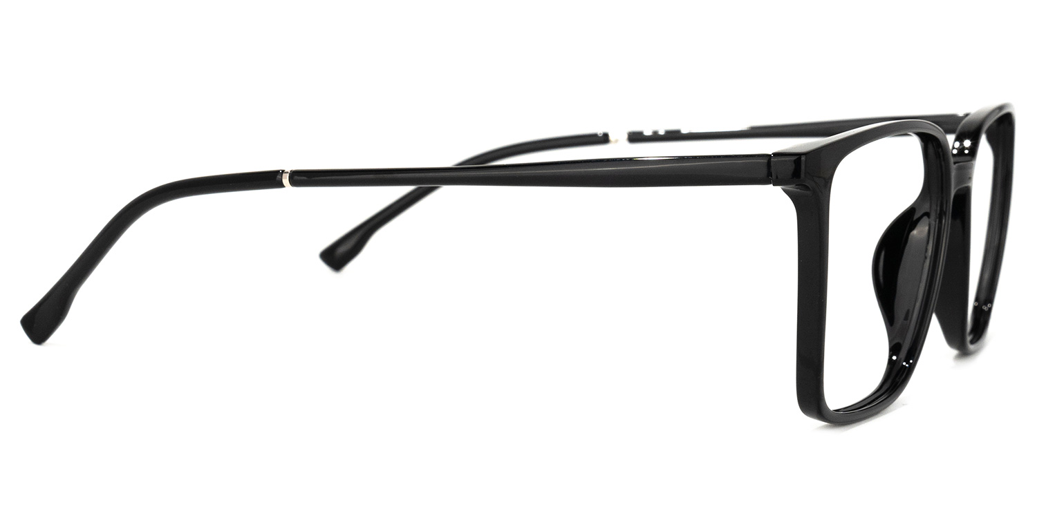 Raytina Square Black Glasses | ZEELOOL Canada2