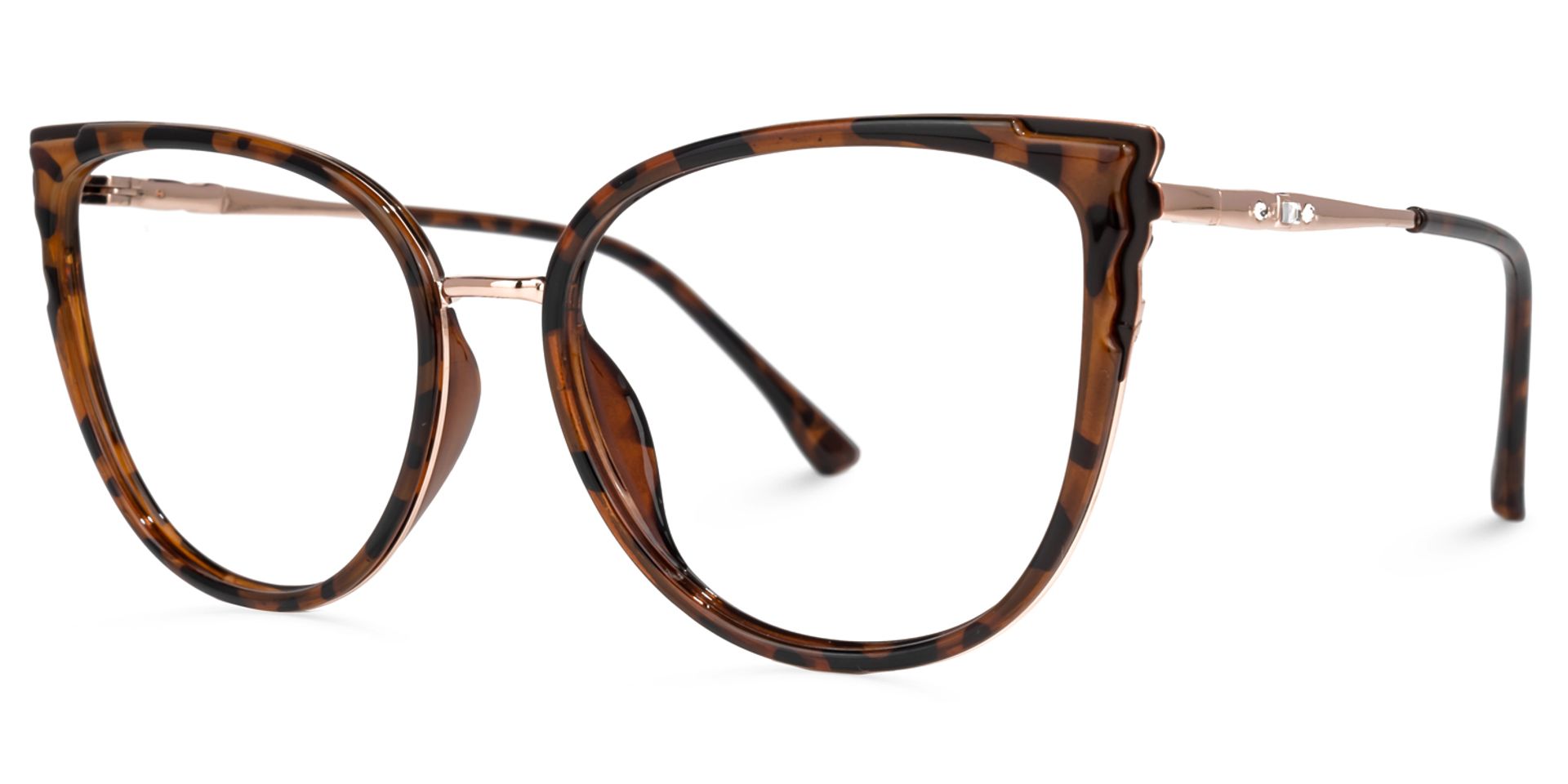 Estrada Cateye Tortoise Glasses | ZEELOOL Canada1