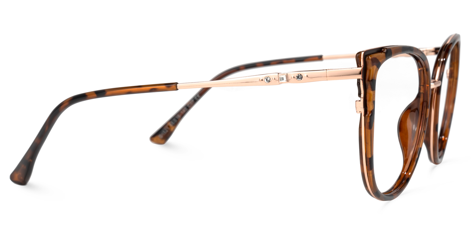 Estrada Cateye Tortoise Glasses2
