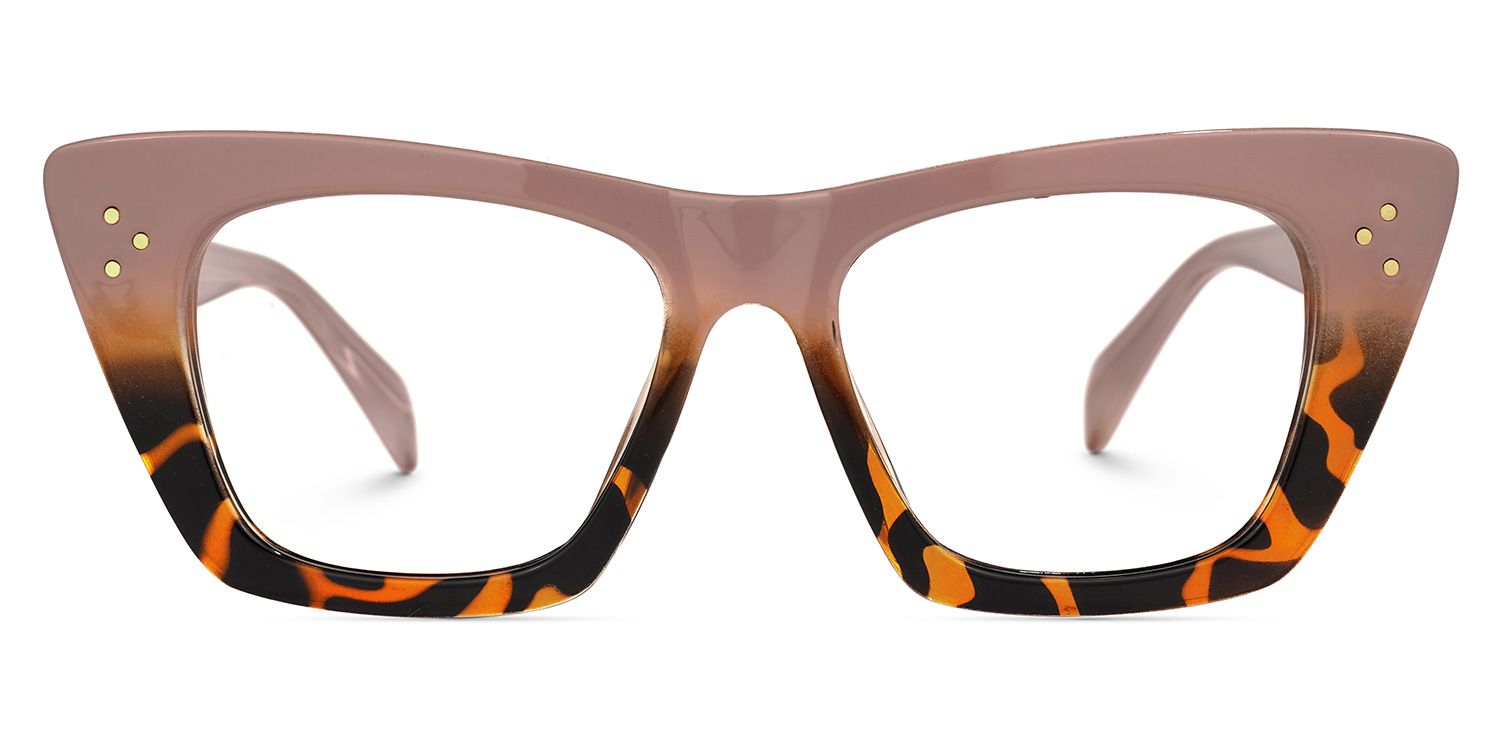 Giles Cateye Two-Tone Glasses | ZEELOOL Canada0