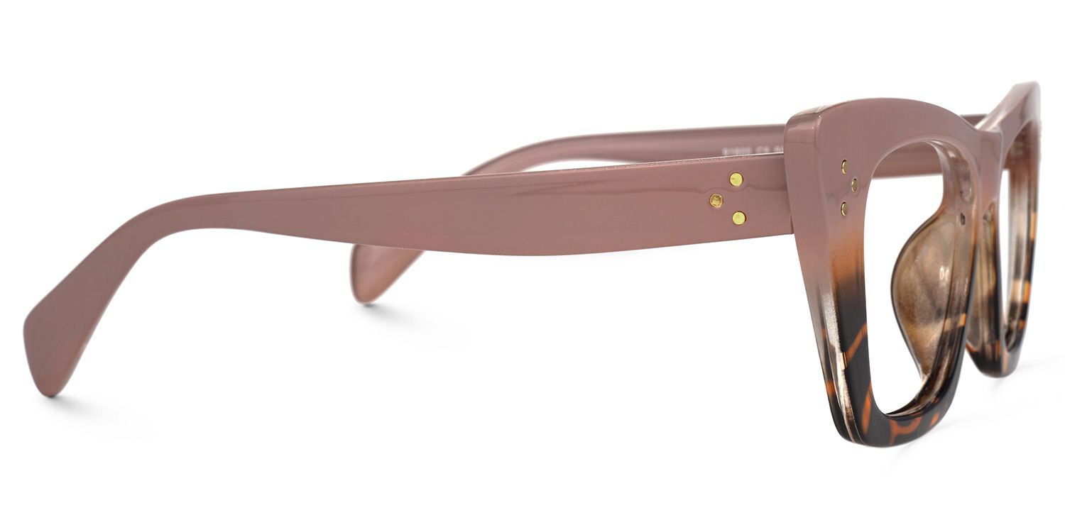 Giles Cateye Two-Tone Glasses | ZEELOOL Canada2