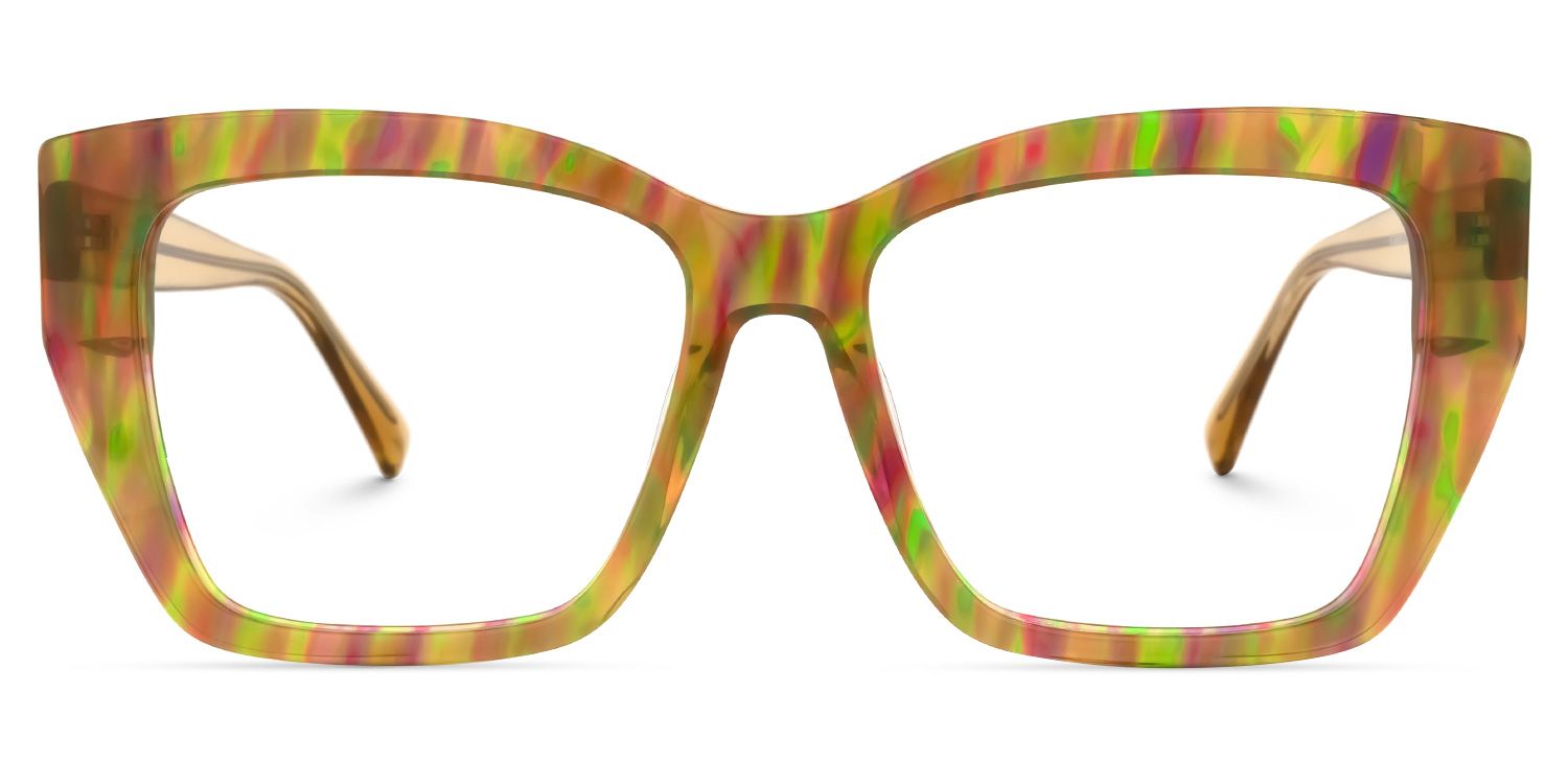 Dismuke Square Yellow Glasses | ZEELOOL Canada0