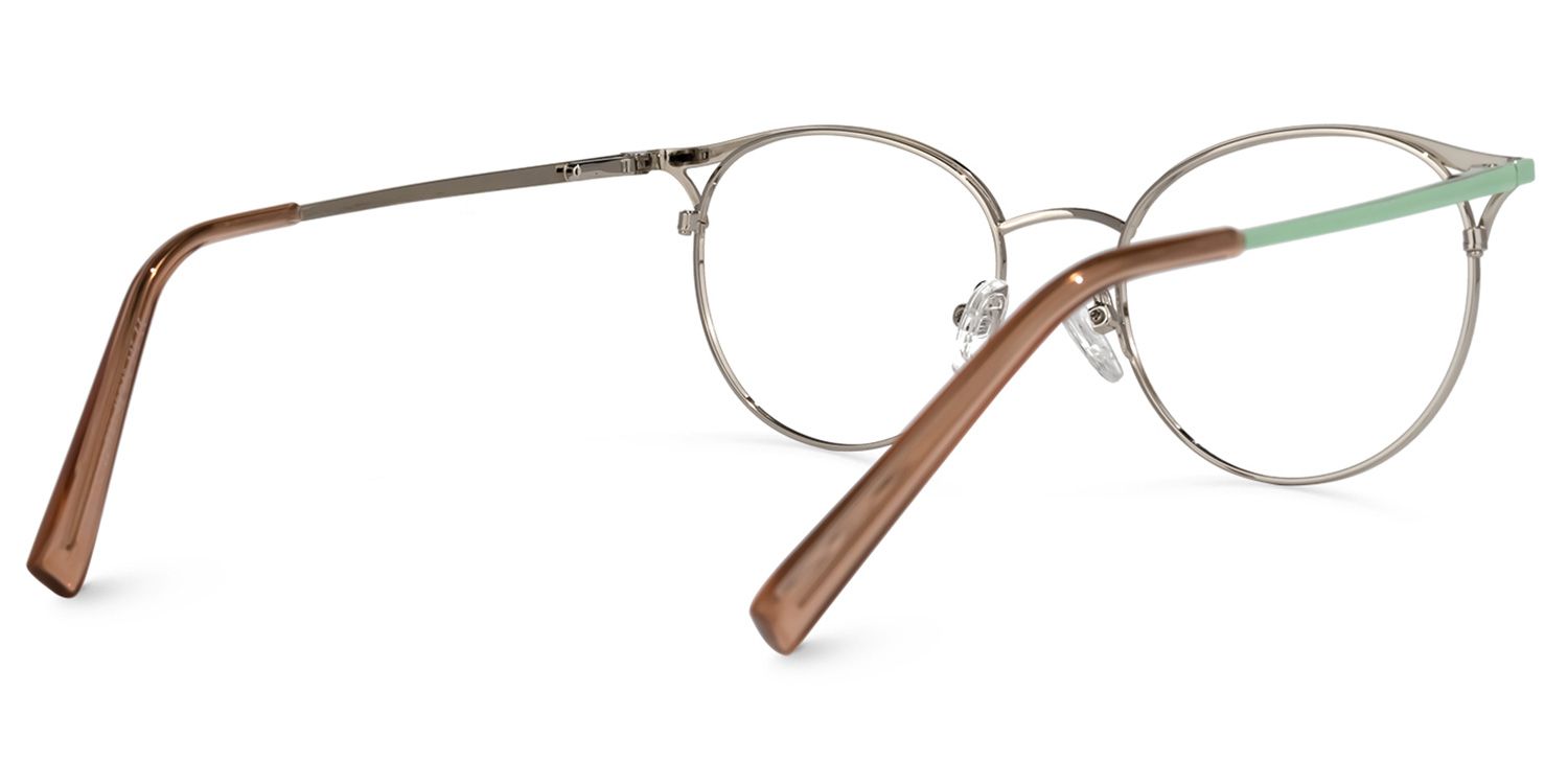 Kylie Oval Green Glasses | ZEELOOL Canada2