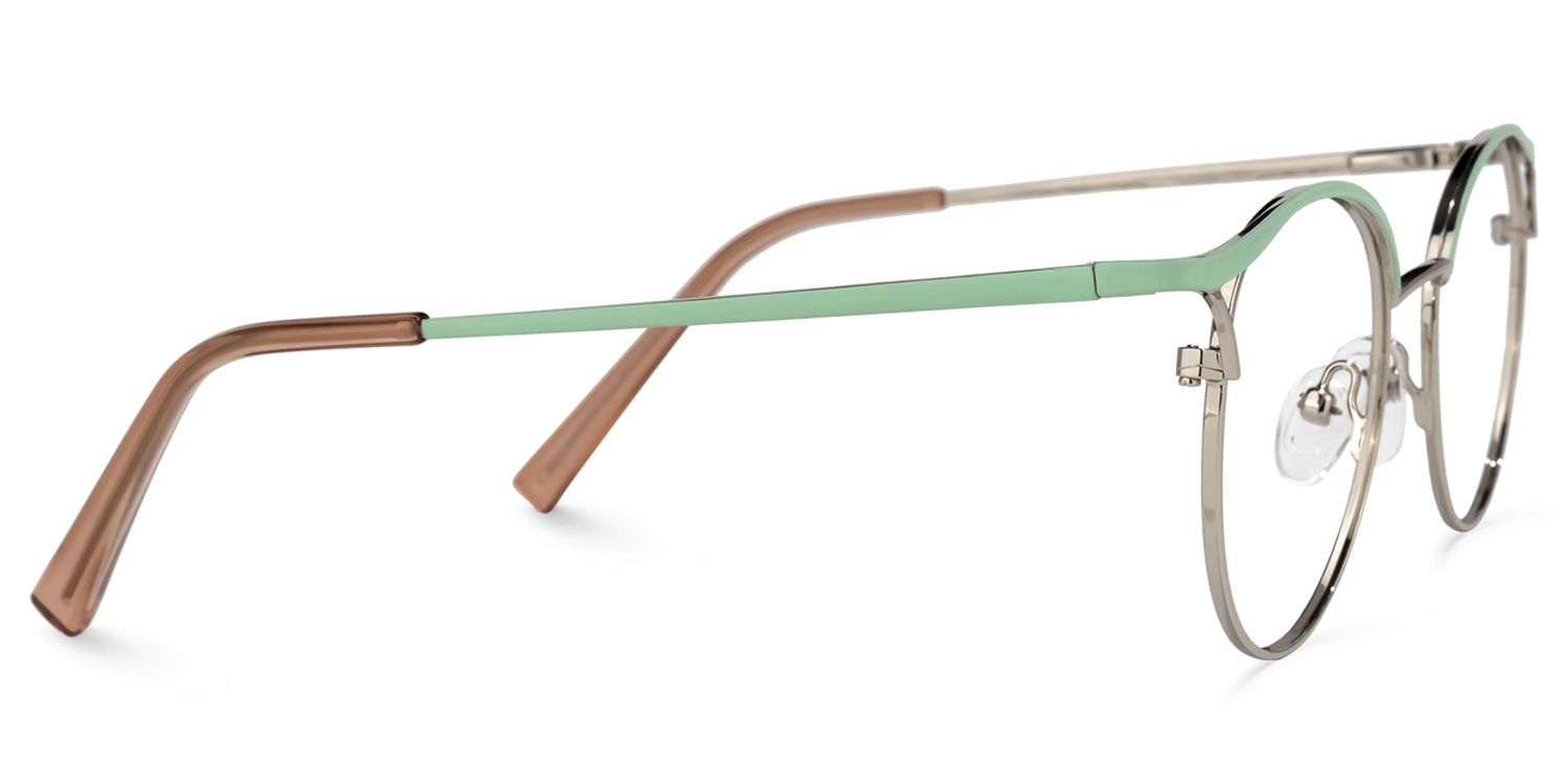 Kylie Oval Green Glasses | ZEELOOL Canada3