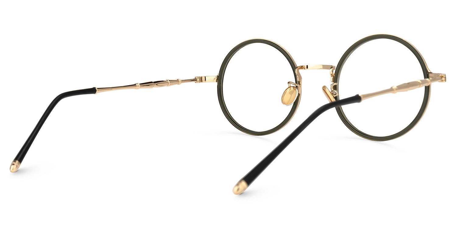 Glory Round Black Glasses | ZEELOOL Canada3