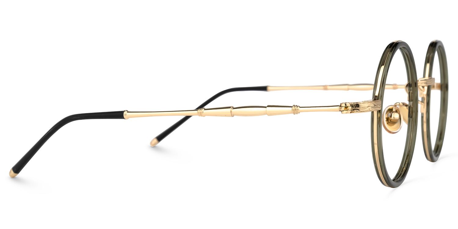 Glory Round Black Glasses | ZEELOOL Canada2