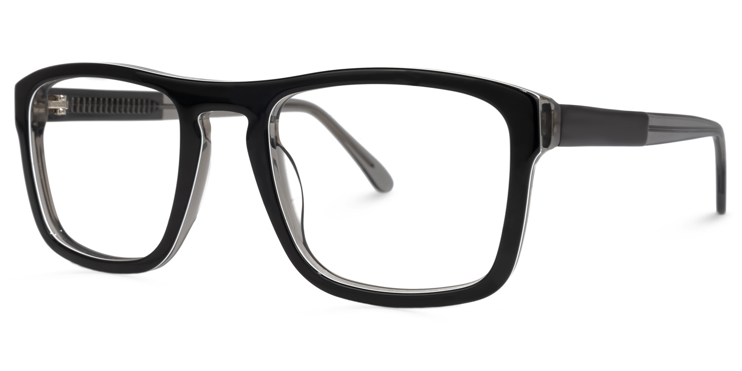 Barbee Square Black Glasses | ZEELOOL Canada1