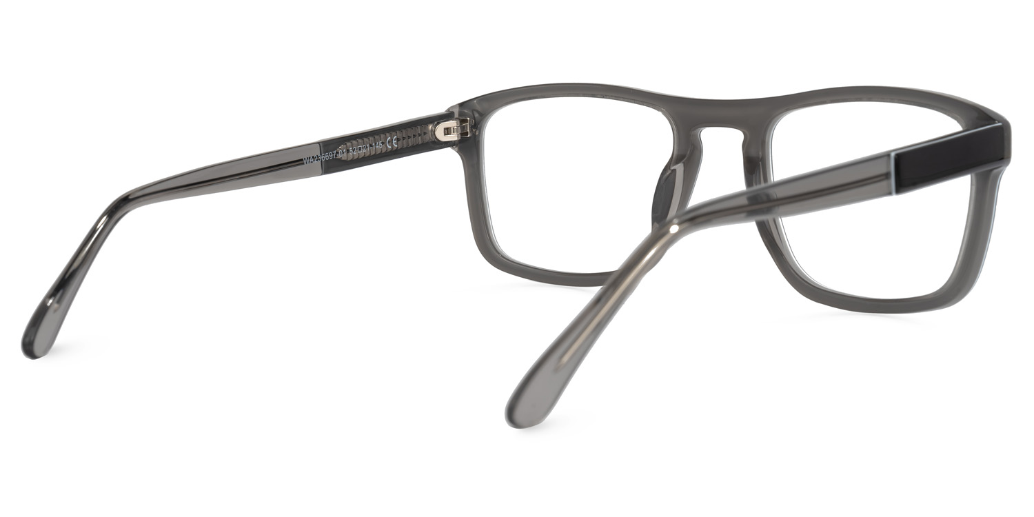 Barbee Square Black Glasses2