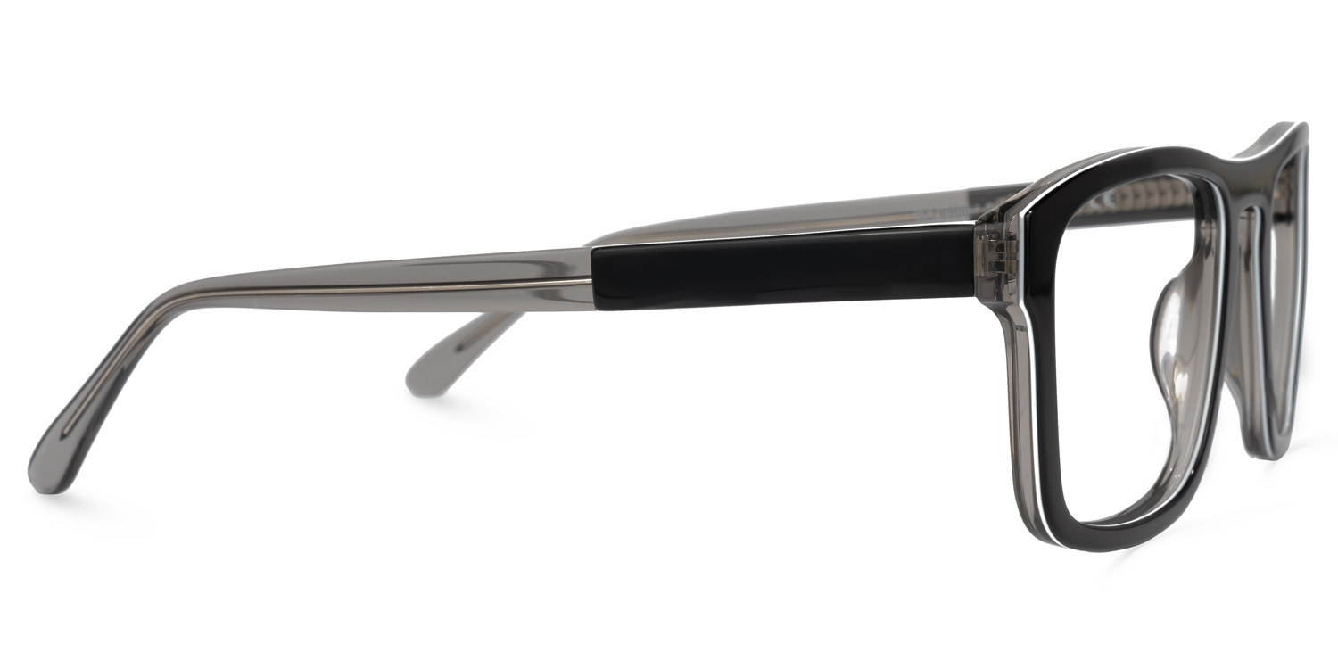 Barbee Square Black Glasses | ZEELOOL Canada3